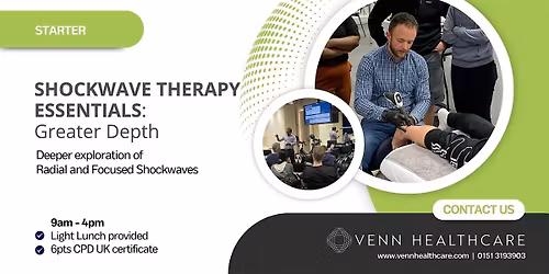 SHOCKWAVE THERAPY ESSENTIALS : GREATER DEPTH (RPW & FSW)