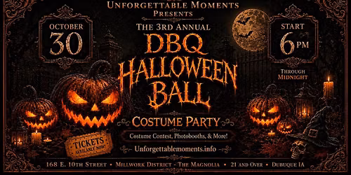 3rd Annual DBQ Halloween Ball \u2022 It Awakens Again