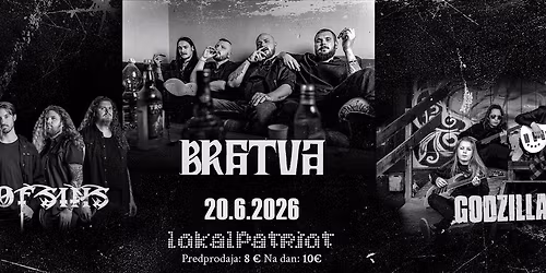 BRATVA: predstavitev novega albuma z gosti