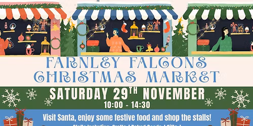 Christmas Market At Farnley Falcons