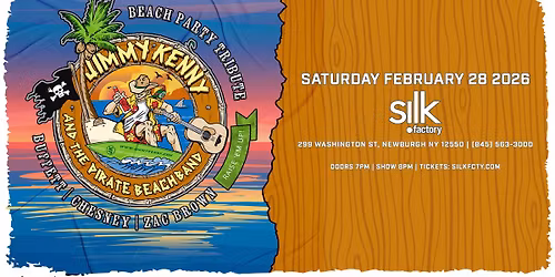 Jimmy Kenny & The Pirate Beach Band: Beach Party Tribute