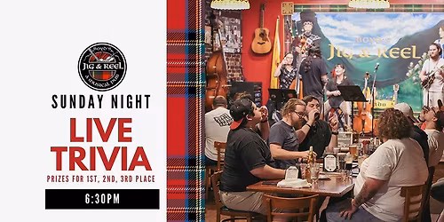 Sunday Night Trivia at Boyd's Jig & Reel