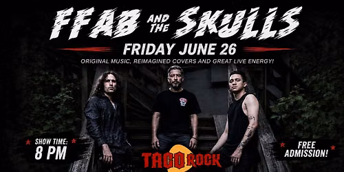 FFab and the Skulls-An intense rock show! Lorton-VA