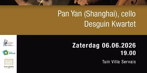 35ste Servaisconcert - Pan Yan & Desguin Kwartet