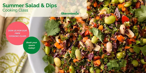 Summer Salad & Dips Cooking Class