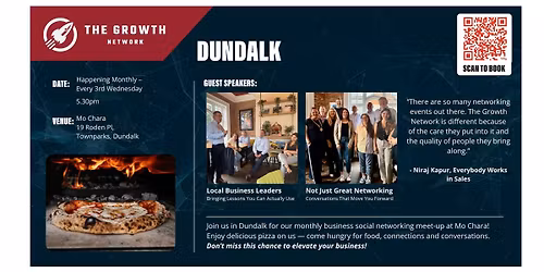 \ud83c\udf55 Dundalk Business Social Networking & Pizza - Hosted by The Growth Network