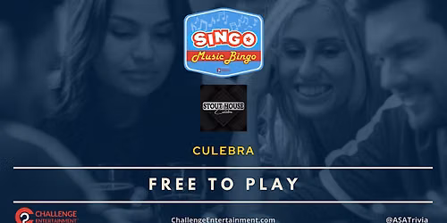 Bi-Weekly SINGO Music Bingo Nights at Stout House - Culebra