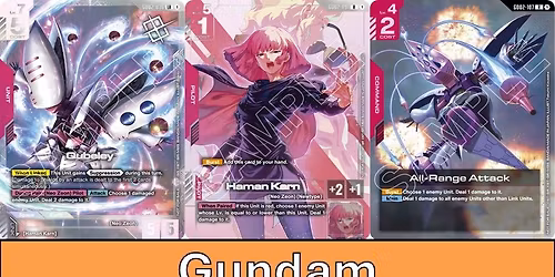 Gundam TCG New Type Challenge Mission 2 Event