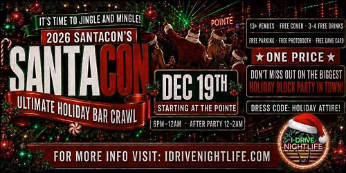 2026 SANTACON ULTIMATE HOLIDAY BAR CRAWL