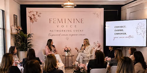 Feminine voice networking event