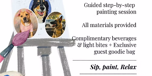 Paint your pet + goodies on us \u2728