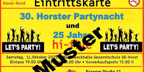 Horster Partynacht des ´SPD OV Horst Nord