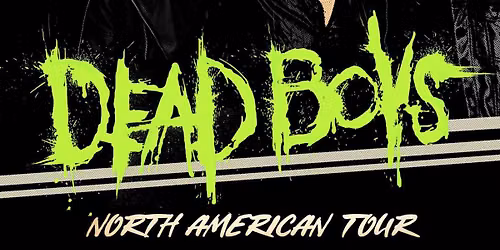 Dead Boys live in Detroit 