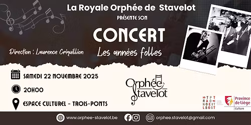 \u2728Concert de la Sainte-C\u00e9cile - Royale Orph\u00e9e \u2728