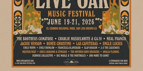 CHARLIE MUSSELWHITE & GA-20 at Live Oak Music Festival