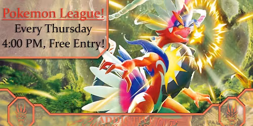 Thursday Pok\u00e9mon League!