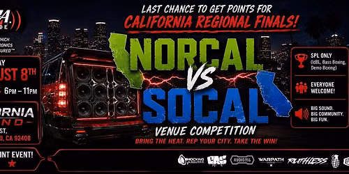IASCA SoCal - California Sound 1X SPL Night