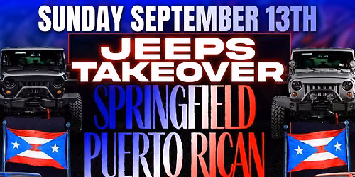 Jeeps Takeover Springfield Puerto Rican Day Parade
