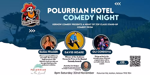 COMEDY NIGHT with Kernow Comedy