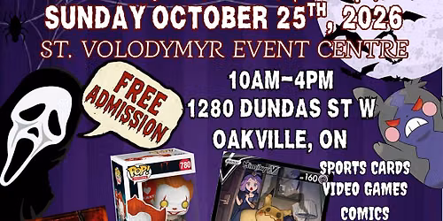 COLLECTOR VERSE EXPO OAKVILLE ONTARIO FREE ENTRY