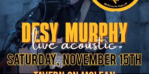 Desy Murphy returns to The Tavern on McLean