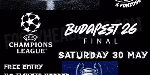 UEFA Champions League Budapest \u201826 Final