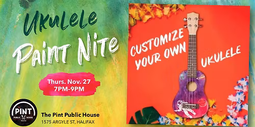 Paint Your Own Ukulele!