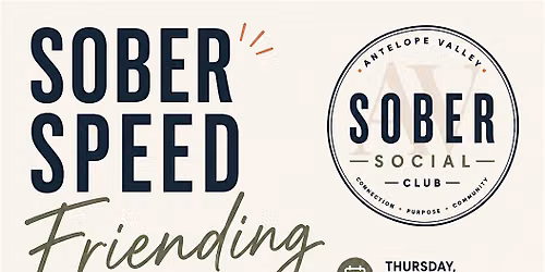Sober Speed Friending