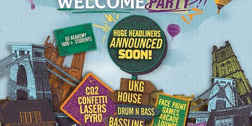 The Big Freshers Welcome Party w\/ KiLLOWEN, INPARALLEL + MORE!