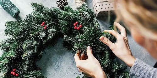 Festive Wreath Workshop- Including Luxury Afternoon Tea and Prosecco