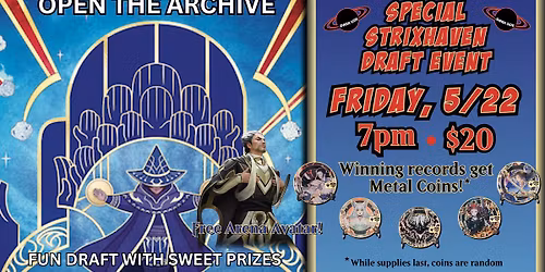 Open the Archive! Special Strixhaven draft event