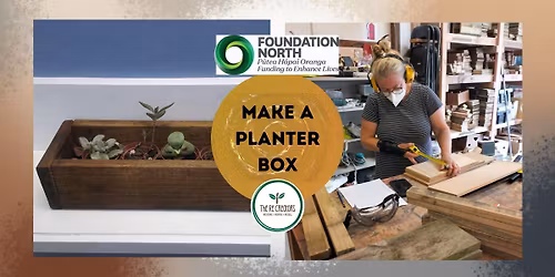 Make a Planter box, Te Atatu Peninsula Library,  Sunday 28th June, 10-12pm