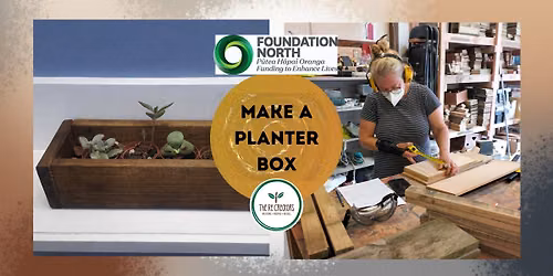 Make a Planter box, Te Atatu Peninsula Library, Sunday 28th June, 10-12pm