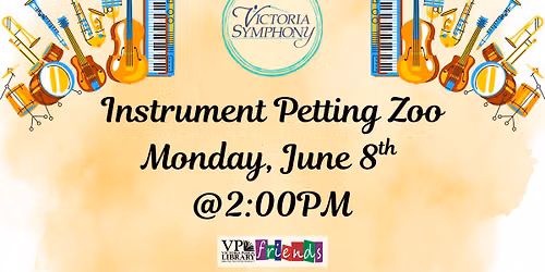 Instrument Petting Zoo with Victoria Symphony