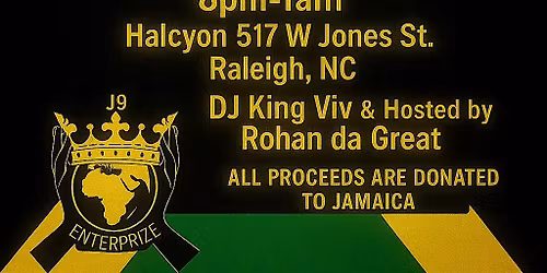 Party with a purpose Jah-Love relief for Jamaica