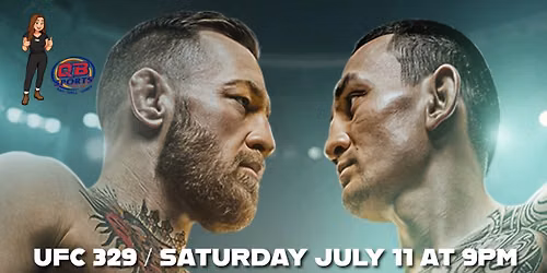 McGregor Is Back \u2014 Watch UFC 329 at QB