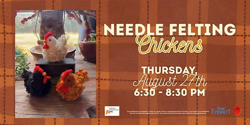 Needle Felting - Chicken