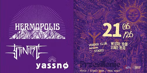 PRZESILENIE \u2013 Hermopolis | Ytinirt | Yassno | VooDoo Warsaw