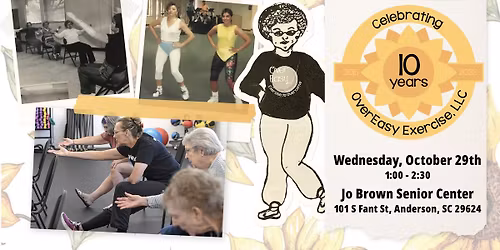 OverEasy Exercise Open House and 10 Year Anniversary Party!