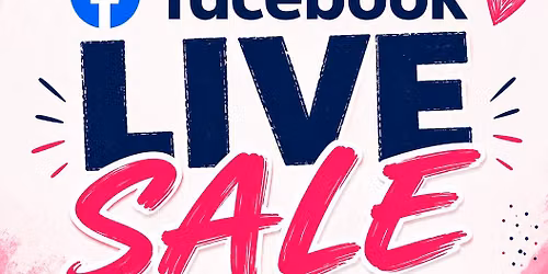 Facebook Live Sale! 7pm 