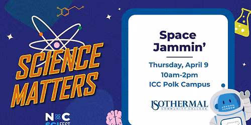 Space Jammin\u2019 - A North Carolina Science Festival Event (Free Science Fun for Kids, Grades 1\u20136)