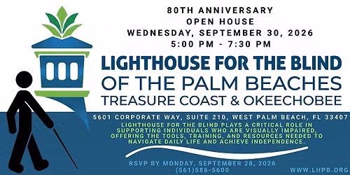 SAVE THE DATE Lighthouse 80th Anniversary Open House