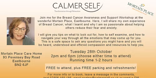 Breast Cancer Awareness and Support Workshop