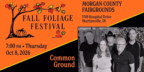 Common Ground at The Morgan County Fall Foliage Festival Free Stage