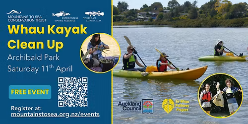 Whau Kayak Clean Up