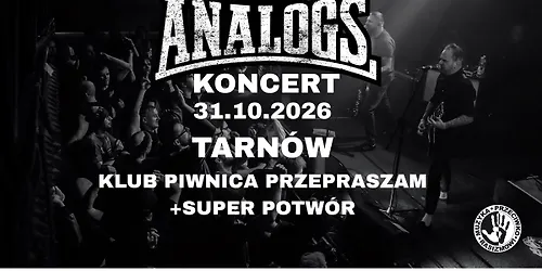 TARNÓW 31.10.2026 THE ANALOGS Super Potwór- Klub Piwnica Przepraszam