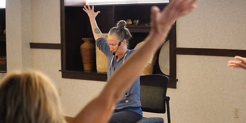 Chair Yoga (six-week session, in-person and Zoom)