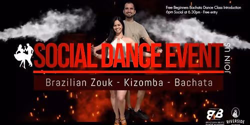 Zouk - Bachata - Kizomba night free intro to Bachata + dance party at the Riverside Market