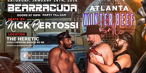 Bearracuda Atlanta\u2744\ufe0fWinter Beef Ball: Jock & Underwear Party!