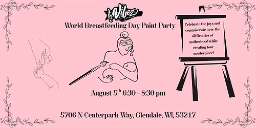 World Breastfeeding Day Paint Party
